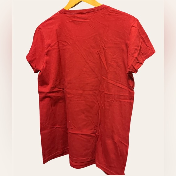 Betty Boop Graphic Tee Motorcycle Large Red NEW - Picture 3 of 3